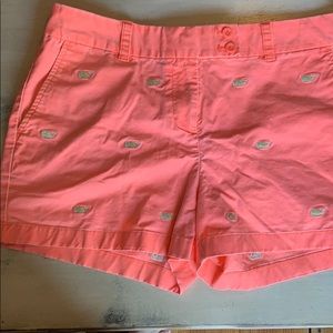 Vineyard Vines, Orange and Green Logo Whale short